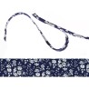 Cordon tissu liberty Capel-Marine