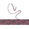 Cordon tissu liberty Betsy A-Ecarlate x 20cm