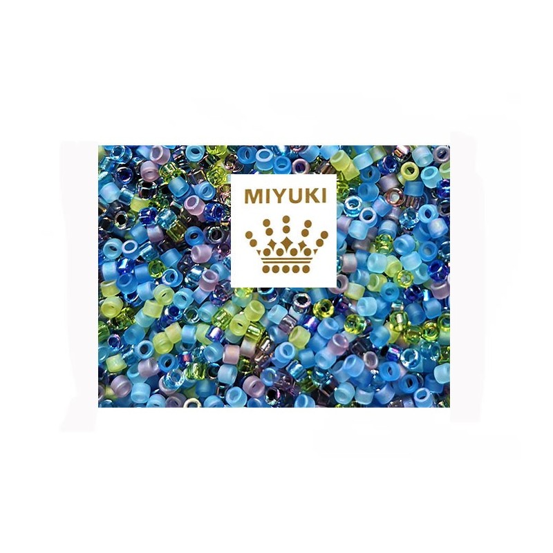 Mix Delica Miyuki 11/0 jeweltone