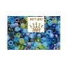 Mix Delica Miyuki 11/0 jeweltone x2g