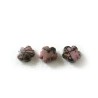 Perle Fleur en Rhodonite 15x5mm X1