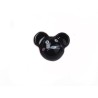 Perle tête de souris x12x16mm-Noir x 1