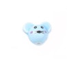 Perle tête de souris x12x16mm-Bleu