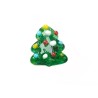 Perle en verre Sapin de noël 17x15mm-Vert x1