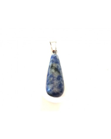 Pendentif goutte 28mm en Sodalite