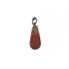 Pendentif goutte 28mm en cornaline