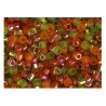 Perles de Rocaille 2,2mm mélange Automne