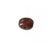 Perle olive en céramique 21x17mm-Marron