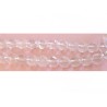 Perles en cristal de roche 6mm facettées-Grade A