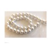 Perles rondes 6mm en nacre-Grade A-Blanc
