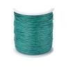 Fil wax en coton ciré 1mm-Teal