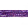 Perles en Sugilite 2mm-Violet- X10cm