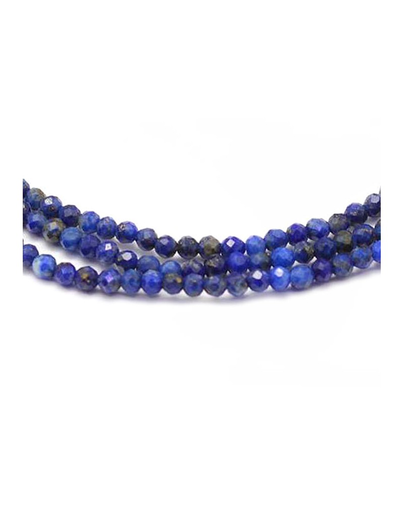 Perles en lapis lazuli 2,4mm