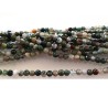Perles facettées 3mm en agate indienne x 20