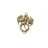 Pendentif dragon 35x28mm-Bronze