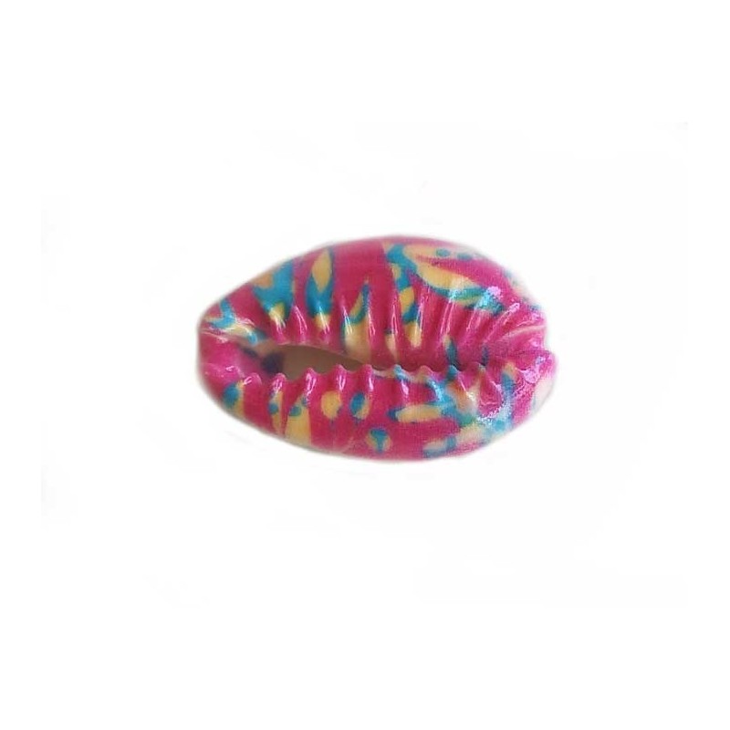 Coquillage cauri 20x14mm-Rose