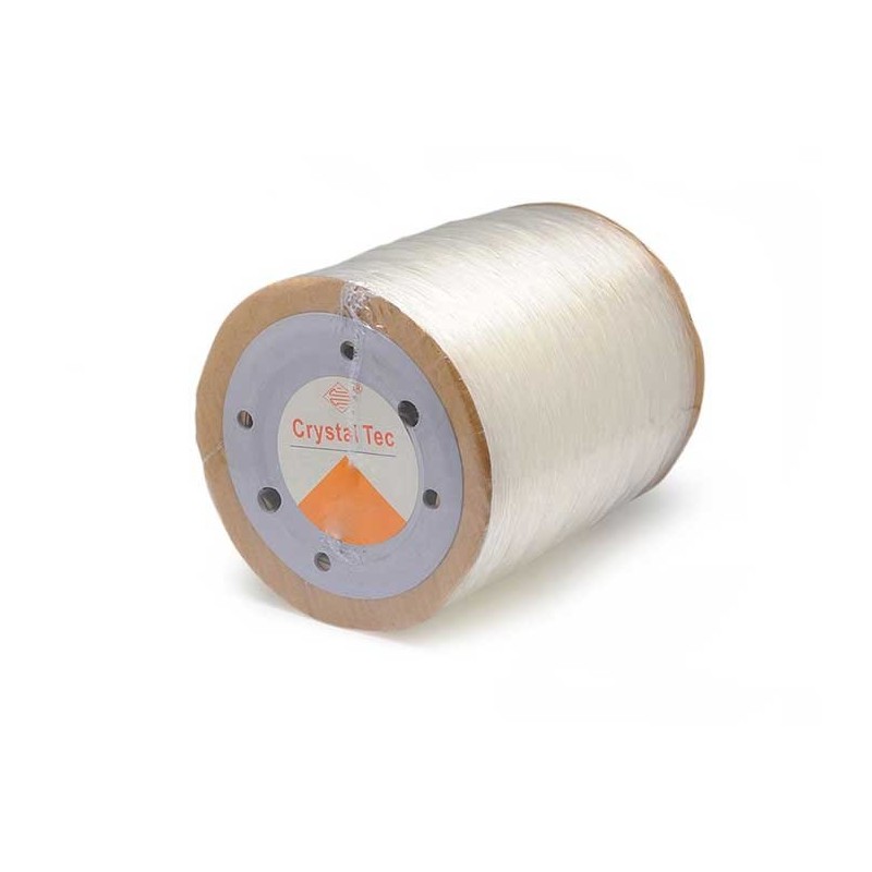 faire un nœud avec du fil élastique  0.8mm crystal Tec