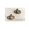 Breloque oeil protecteur 19x16mm-Laiton-moonstone