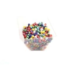 Rocaille 4mm mix opaque nacré x15gr