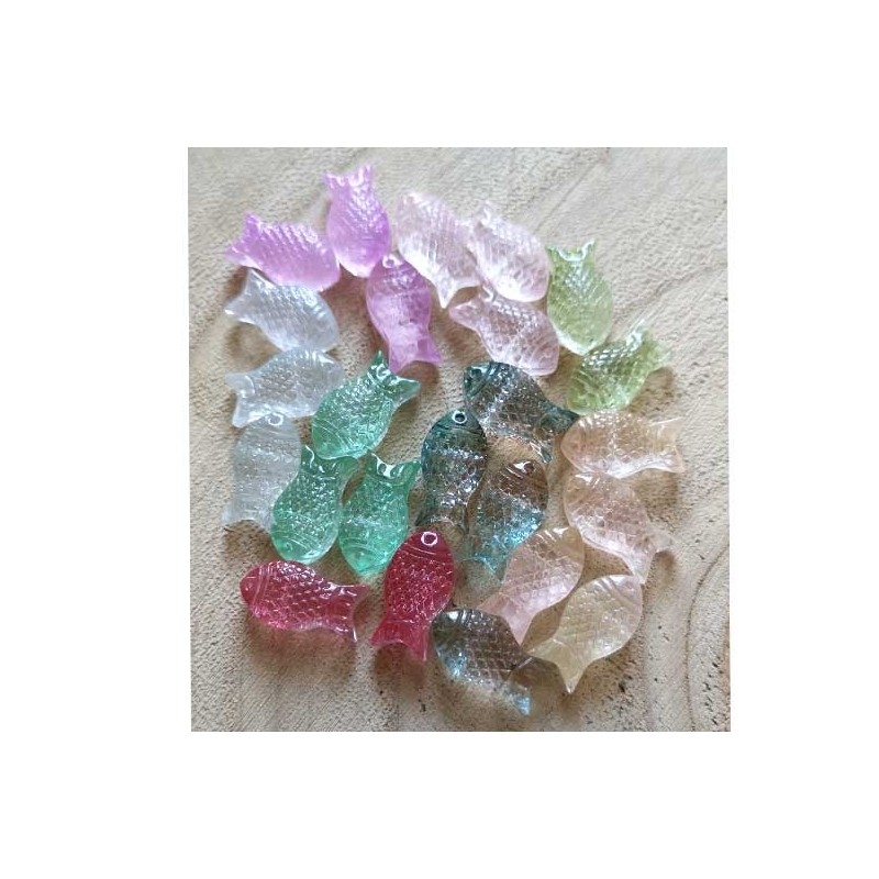 les poissons en verre