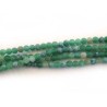 Perles en Agate mat cracked 6mm-Vert