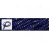 Perles en lapis lazuli 2mm facettées grade AA