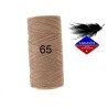 Fil ciré Linhasita pour micro-macramé 0.35MM Cappuccino (65)