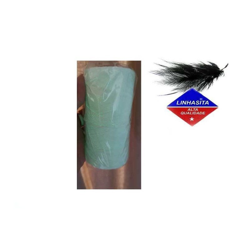 Fil ciré pour micro macramé 1MM Linhasita Lux Phosphorescent