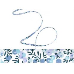 Cordon tissu liberty Wiltshire 4mm-lavande x 20cm