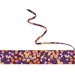 Cordon tissu liberty Wiltshire 4mm-Bohème x 20cm