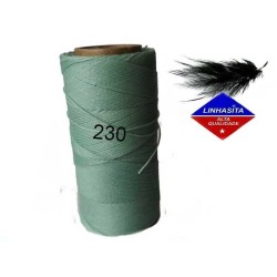 Fil ciré 0.5MM Linhasita Mint ( 230)