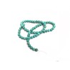 Perles 6mm imitation turquoise x 39cm