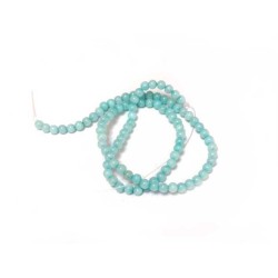 Perles en Amazonite 4mm x Fil 38cm
