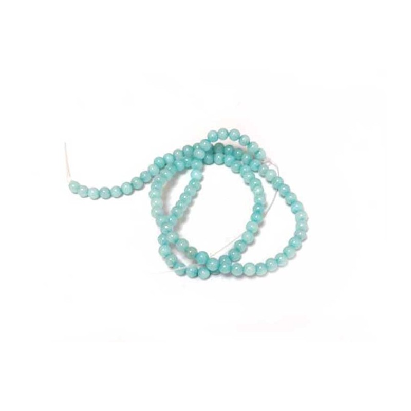 Perles en Amazonite 4mm x Fil 38cm