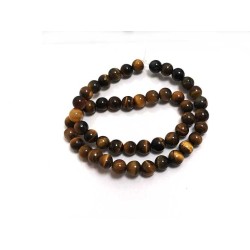 Bracelet en Oeil de tigre 8mm