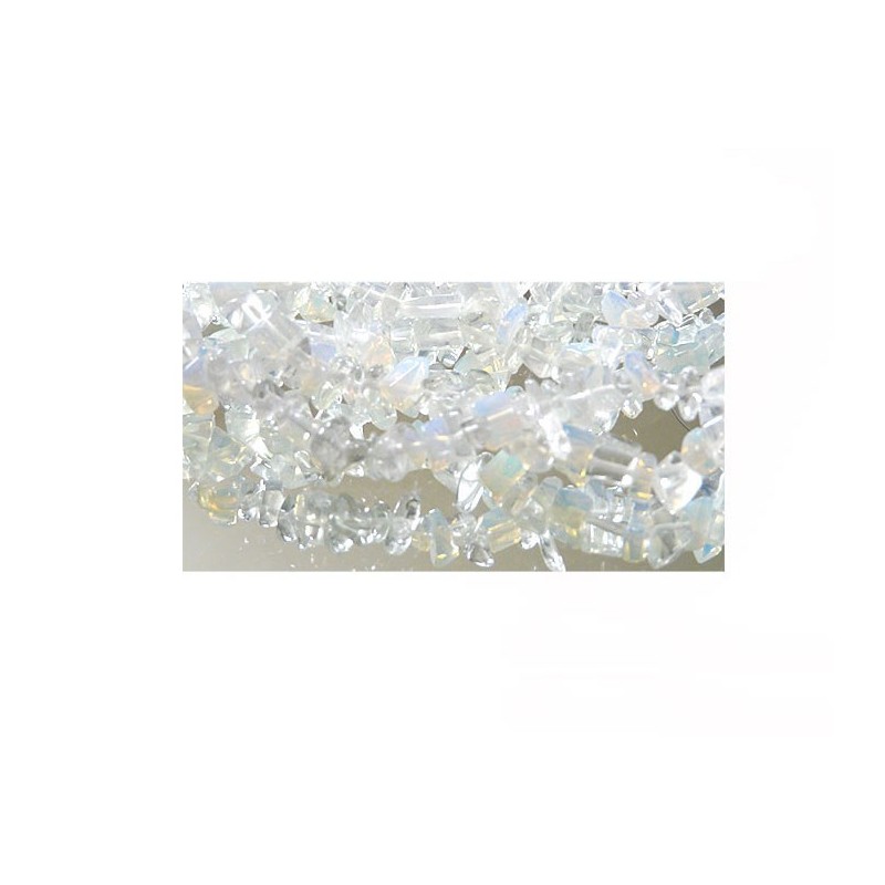 Opaline chips Grade A  rang de  84cm (200perles)