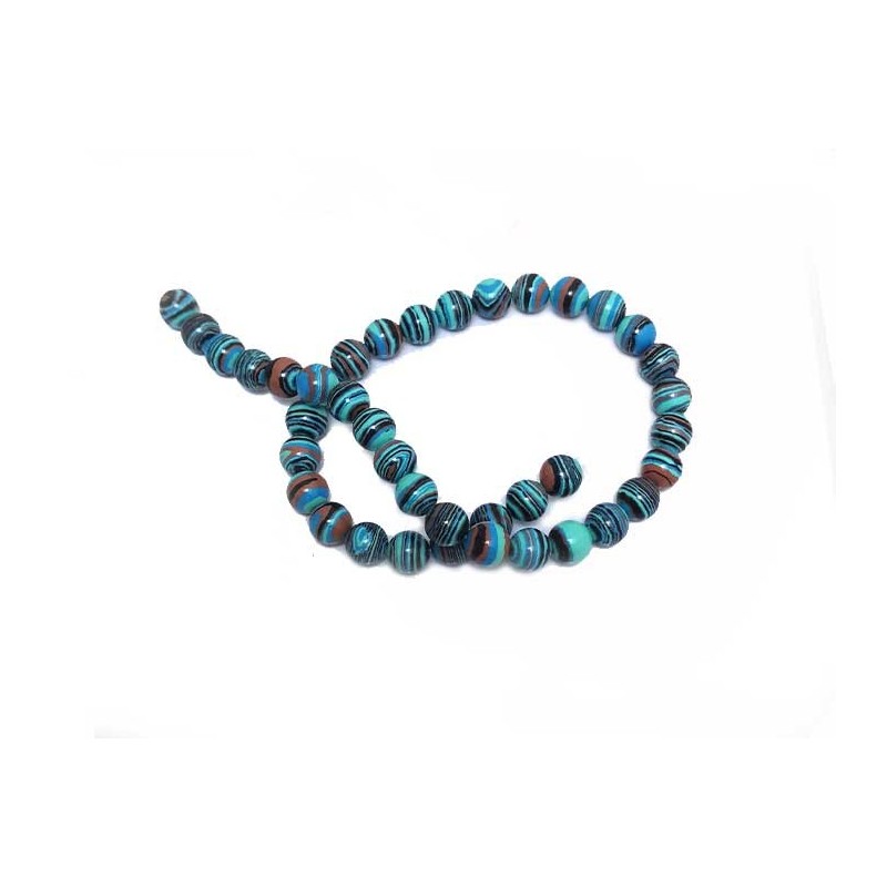 fil de turquoise synthétique