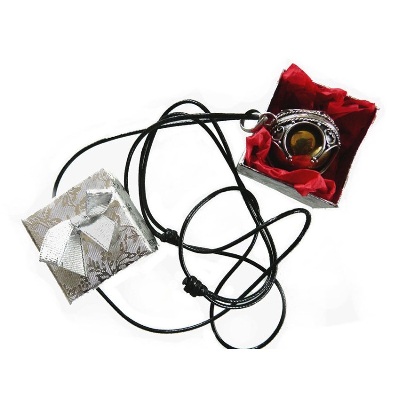 Bola de Grossesse ALUDRA Rouge 22mm en A rgent Sterling 925 avec son cordon réglable