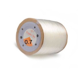 Fil élastique 0.7mm crystal Tec X 10M