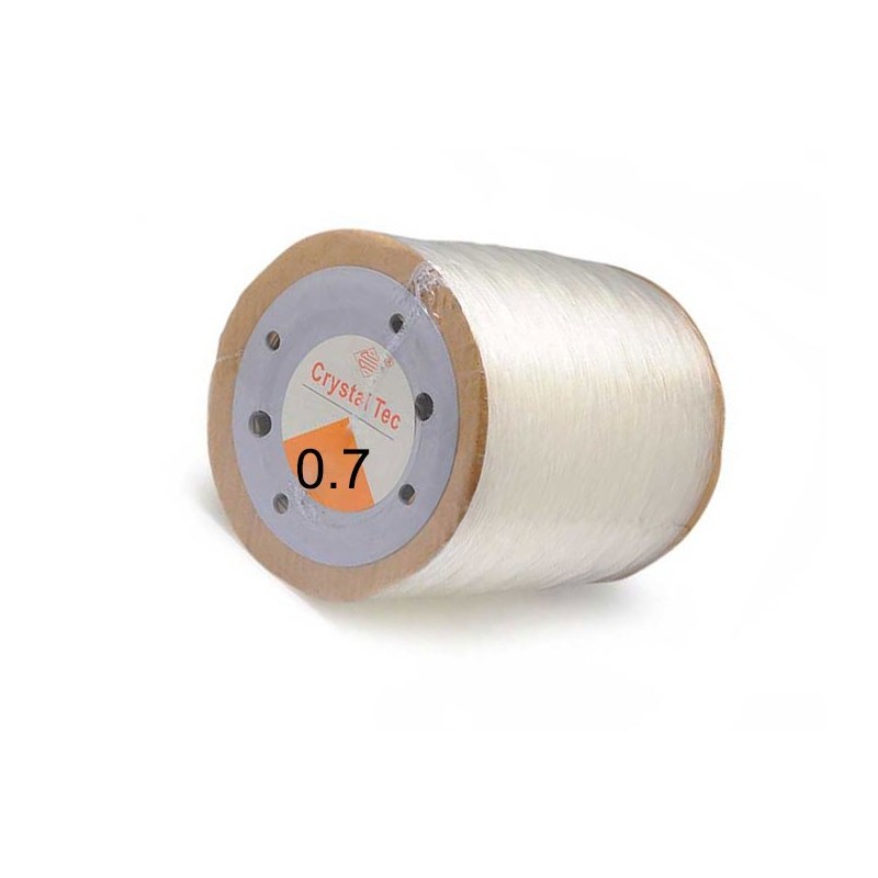 Fil élastique 0.7mm crystal Tec X 10M