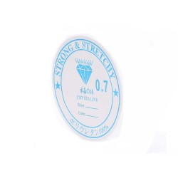 Fil élastique crystaline 0.7mm X 8,50M
