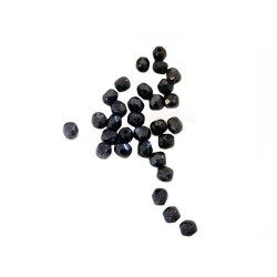 Facettes 4mm lapis dark hematit