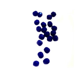 Facettes de Bohême 4mm Blue opaq
