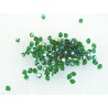 Toupies en cristal de Bohême 4mm VERT - Green Bottle AB x 25