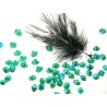 Toupies  4mm   vert émeraude AB2X   par 25