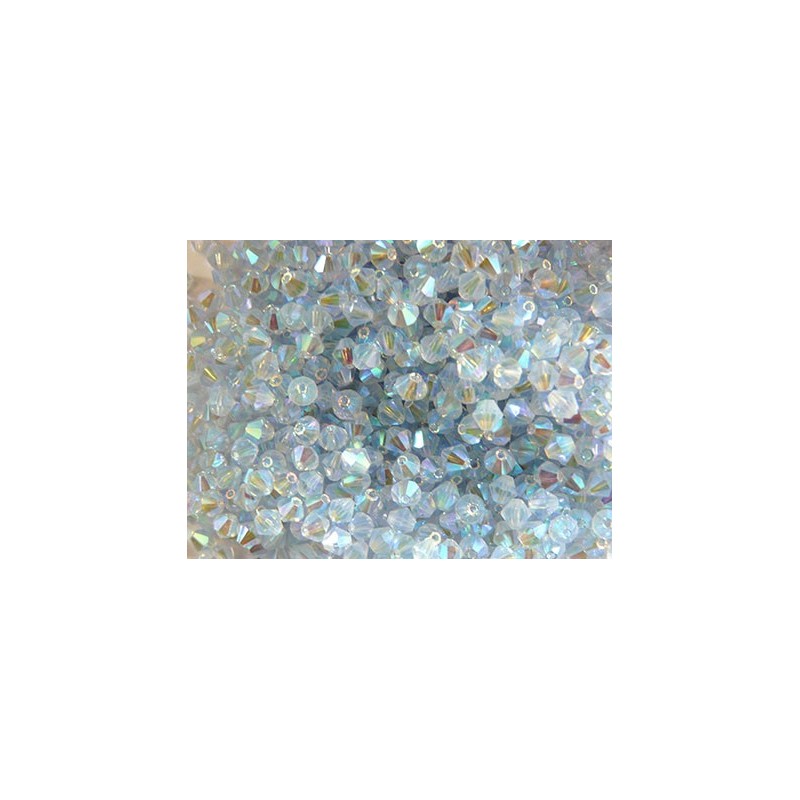 Toupies  4mm BLEU light saphire AB2X  x 25