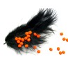 Facettes de Bohême 4mm orange mandarine  x 50