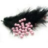 Facettes de Bohême 4mm rose-snow white lila  x 50