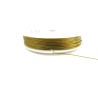Fil cablé OR 0.45mm 7 brins 100 Mètres