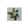 Perles baroques d'eau douce rose VERT x 5